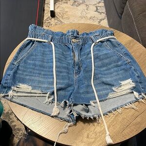 American Eagle Denim Blue Women's Shorts